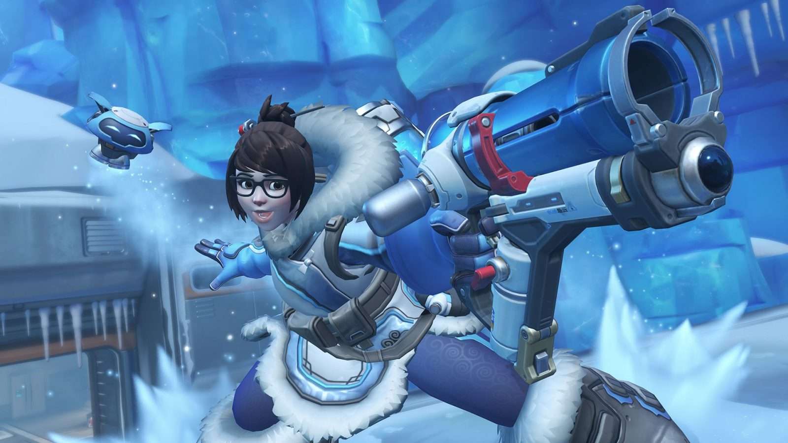 mei firing weapon in overwatch 2