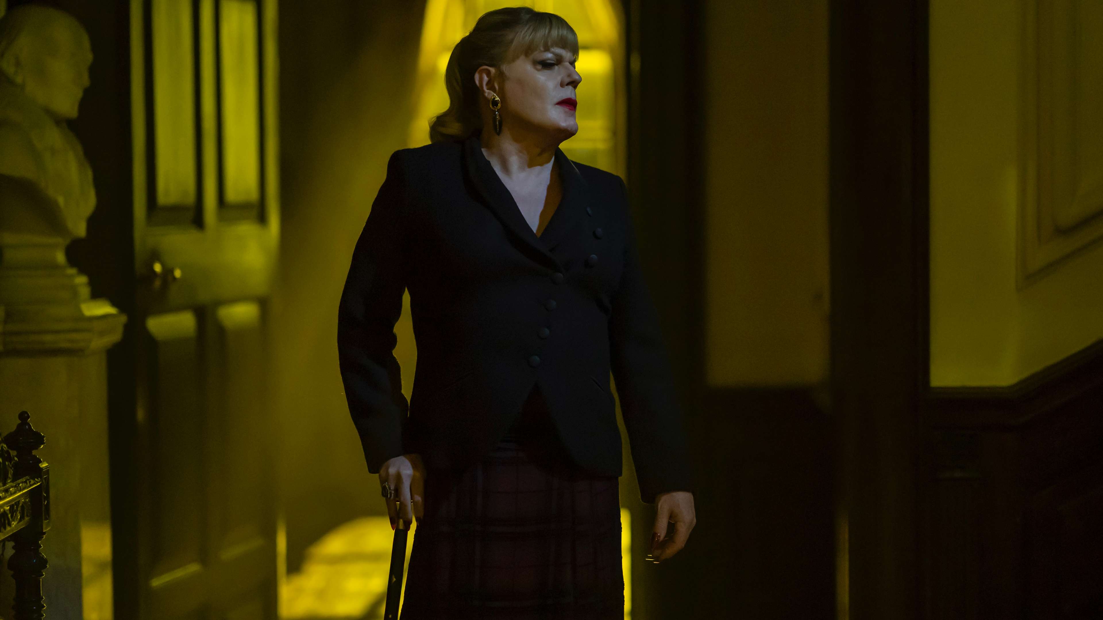 Eddie Izzard as Doctor Jekyll.