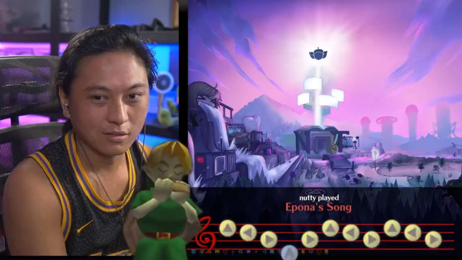 Nutty Twitch streamer makes Zelda Widget