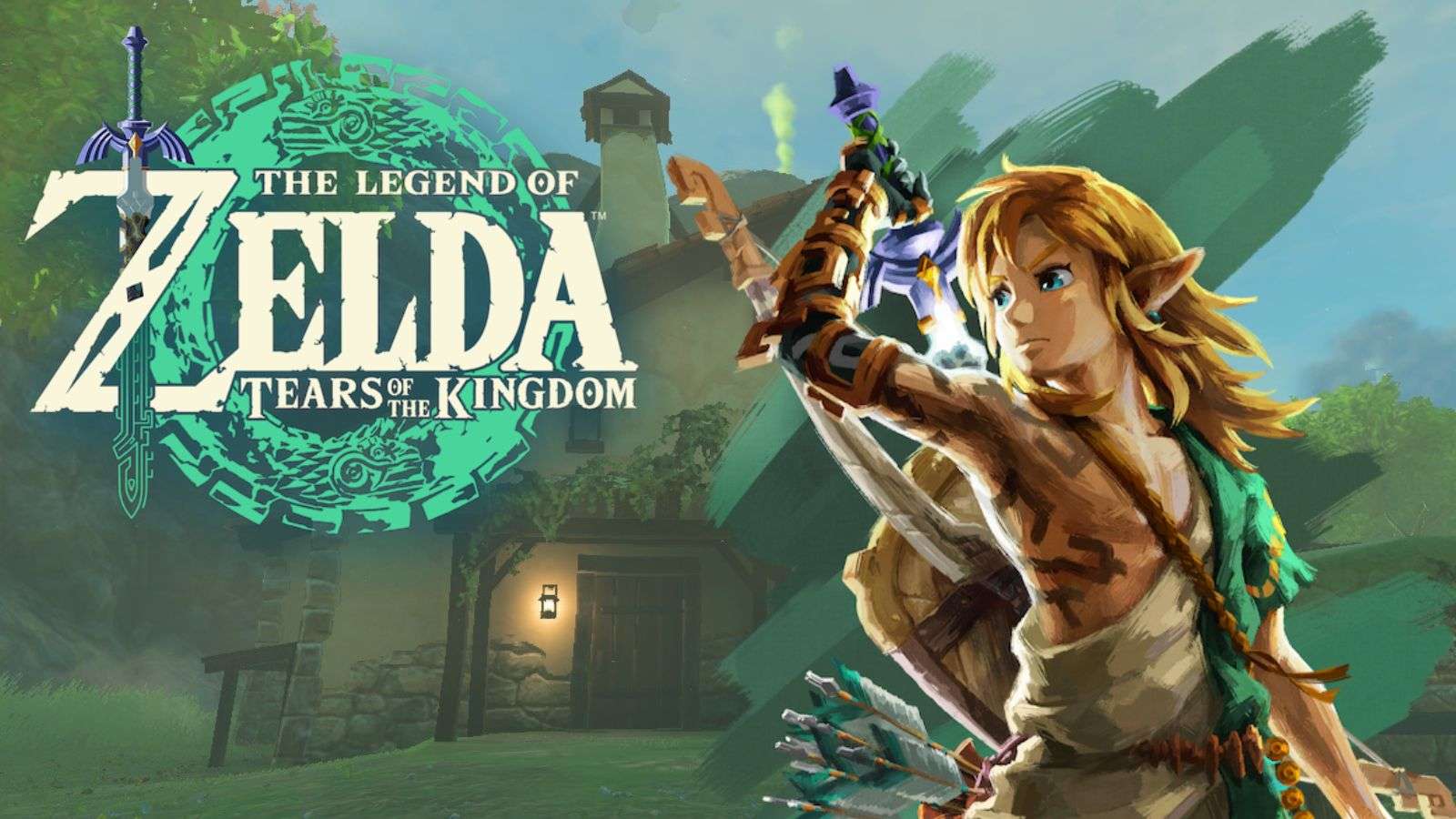 legend of zelda tears of the kingdom link header