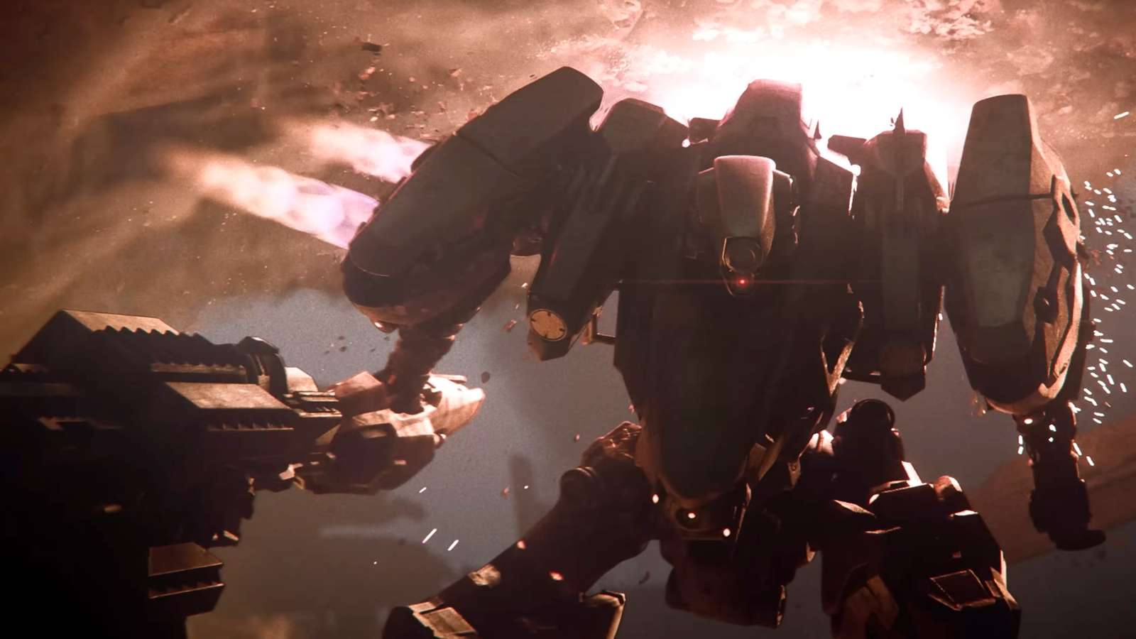 Armored Core 6 story trailer screenshot.