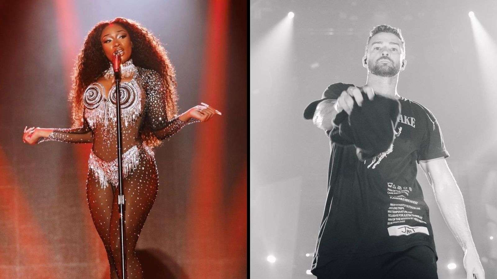 Megan Thee Stallion and Justin Timberlake