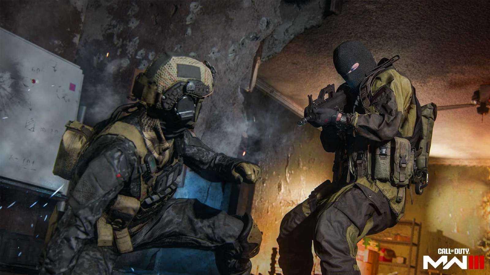 Modern Warfare 3 operators fighting