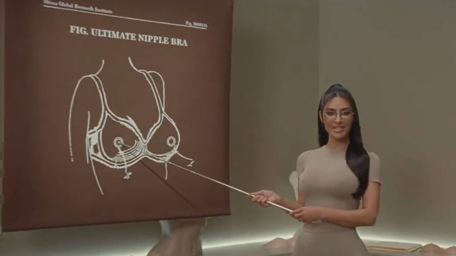 Kim Kardashian Releases Weird Nipple Bra As Part Of Skims Range - Network  Ten