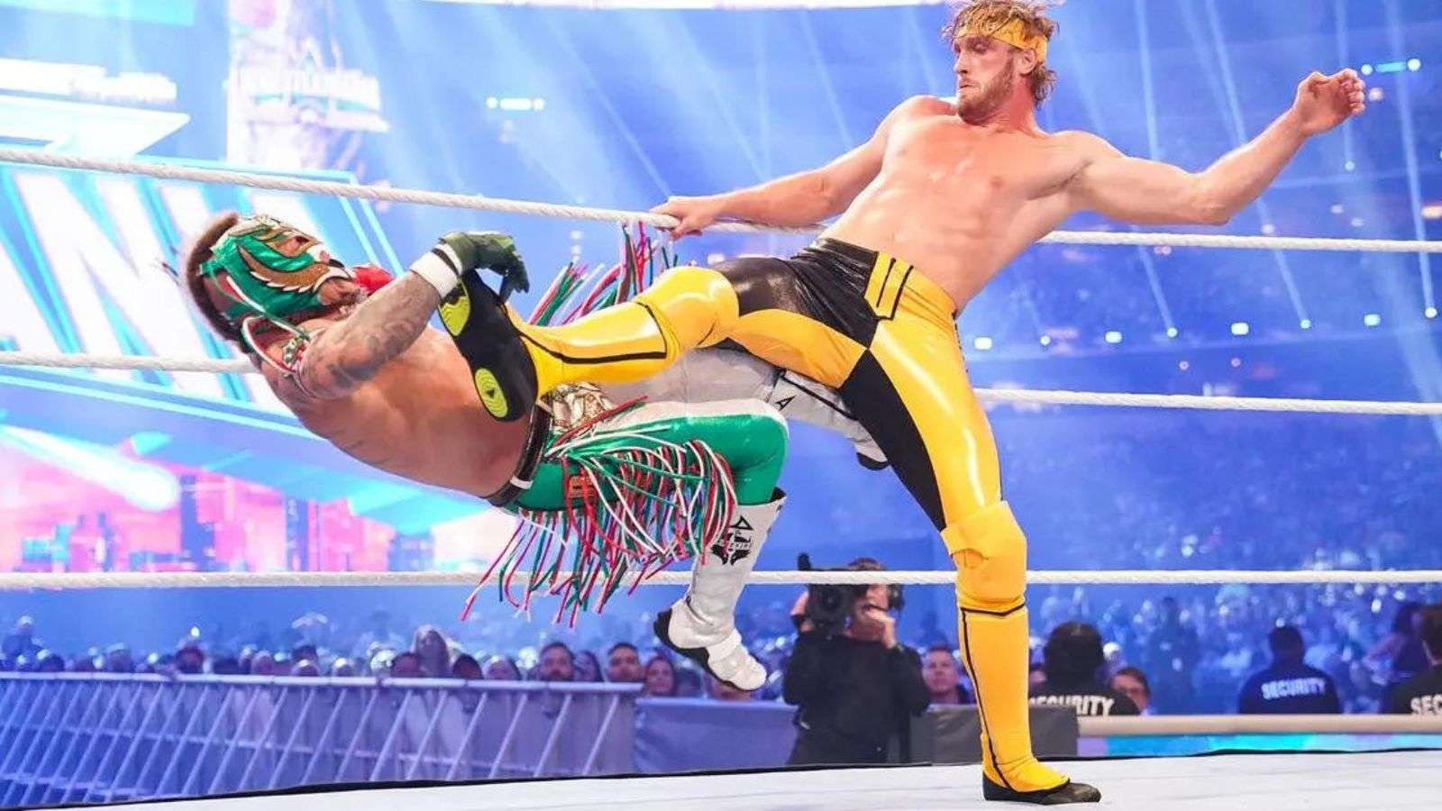 Logan Paul Rey Mysterio header