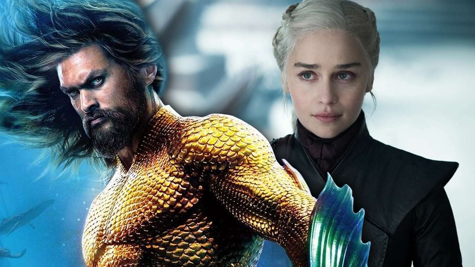 Emilia Clarke and Aquaman 2's Jason Momoa