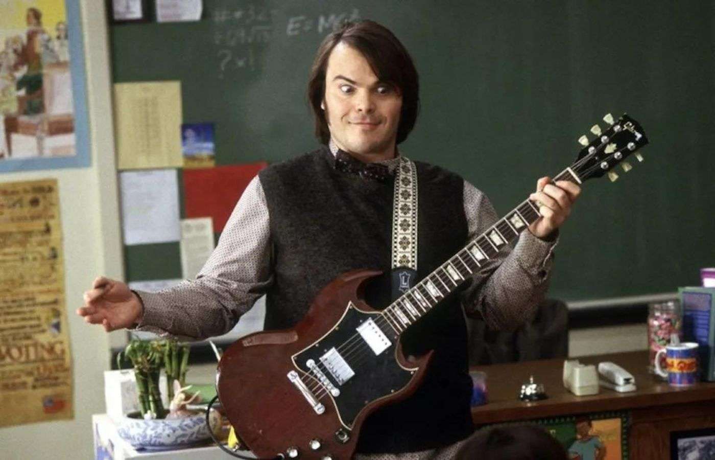 Jack Black in School of Rock