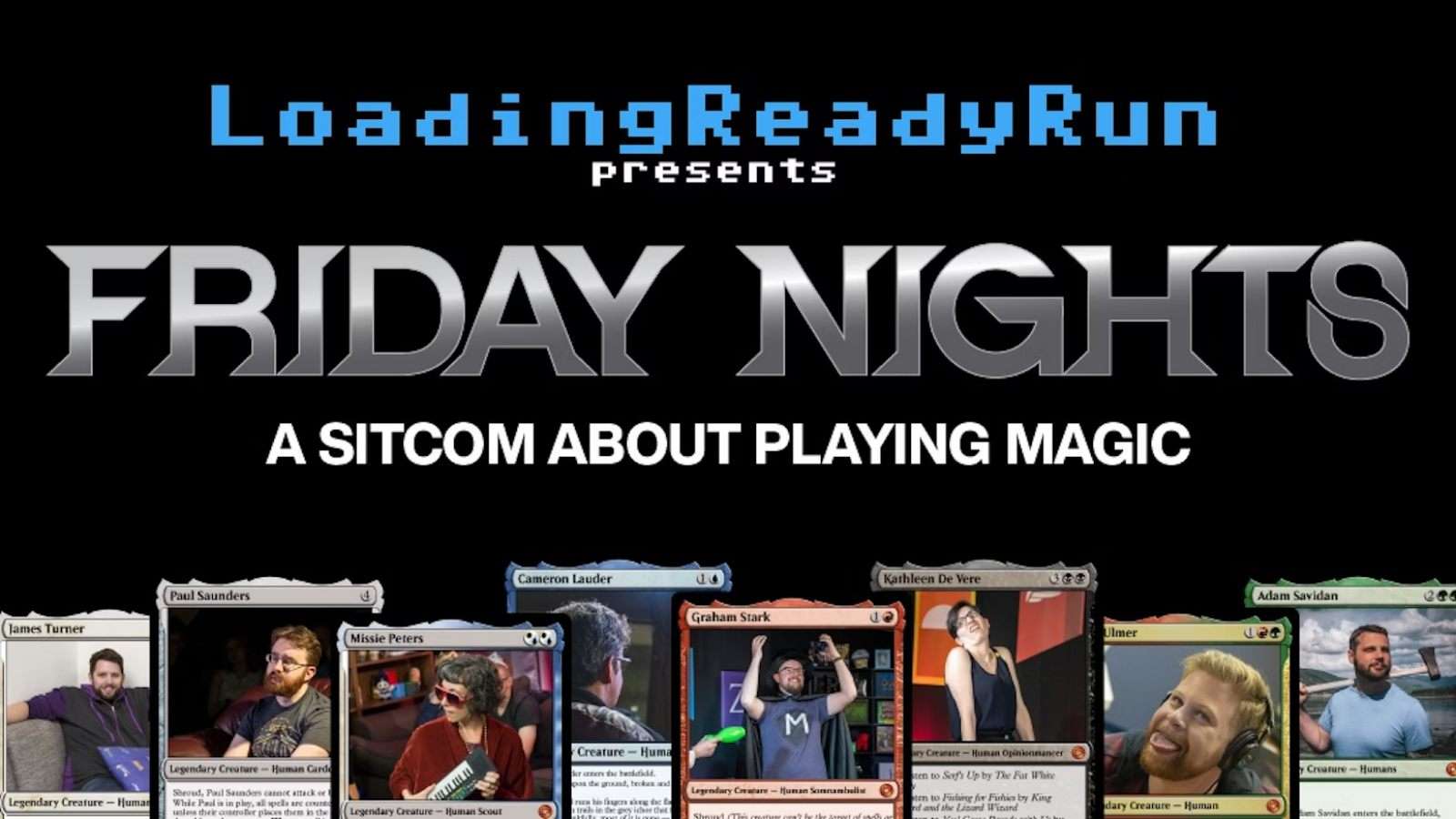 LoadingReadyRun Friday Nights title and cards