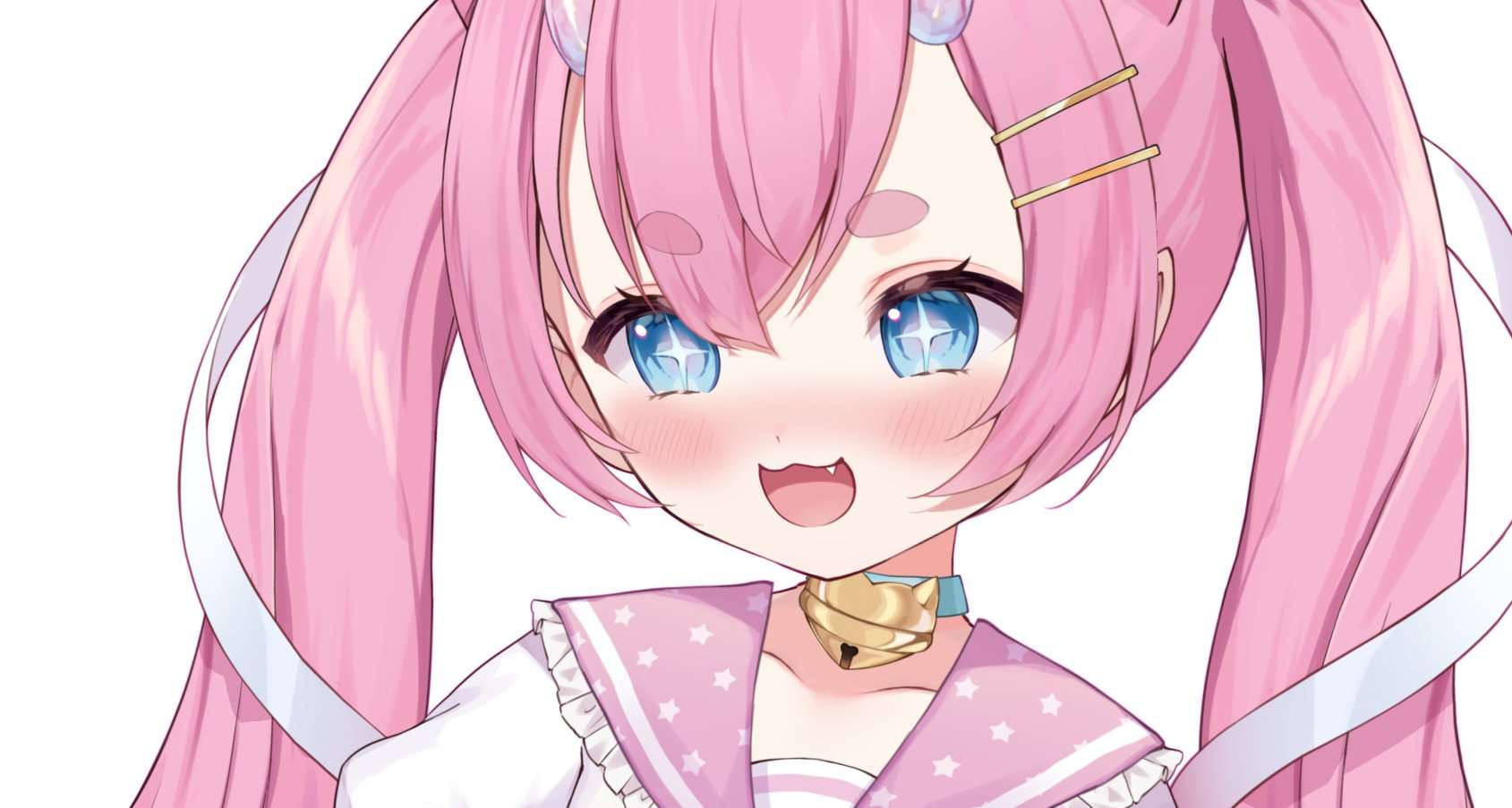 VTuber Chibidoki leaning and smiling