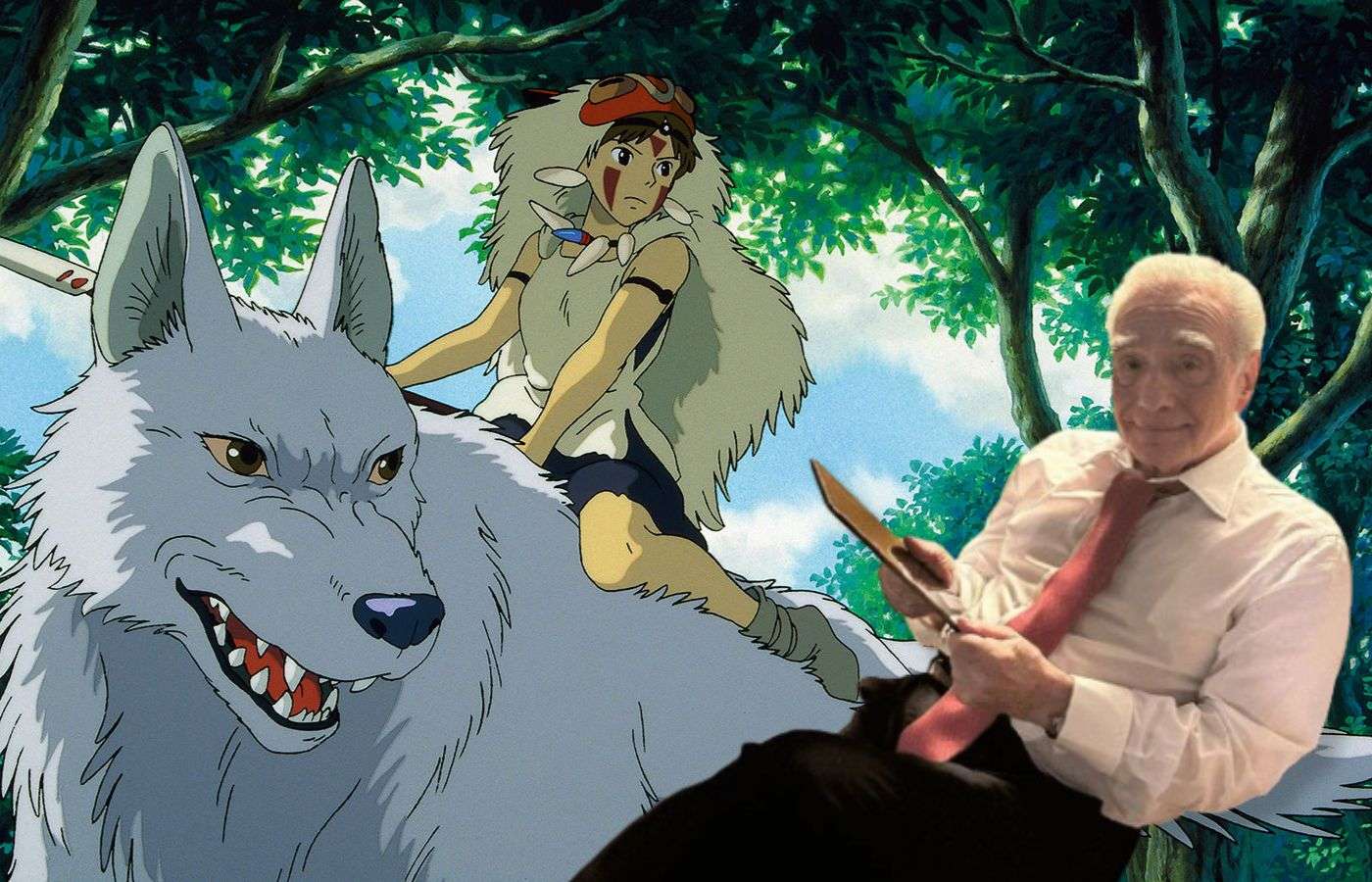 Martin Scorsese and Princess Mononoke