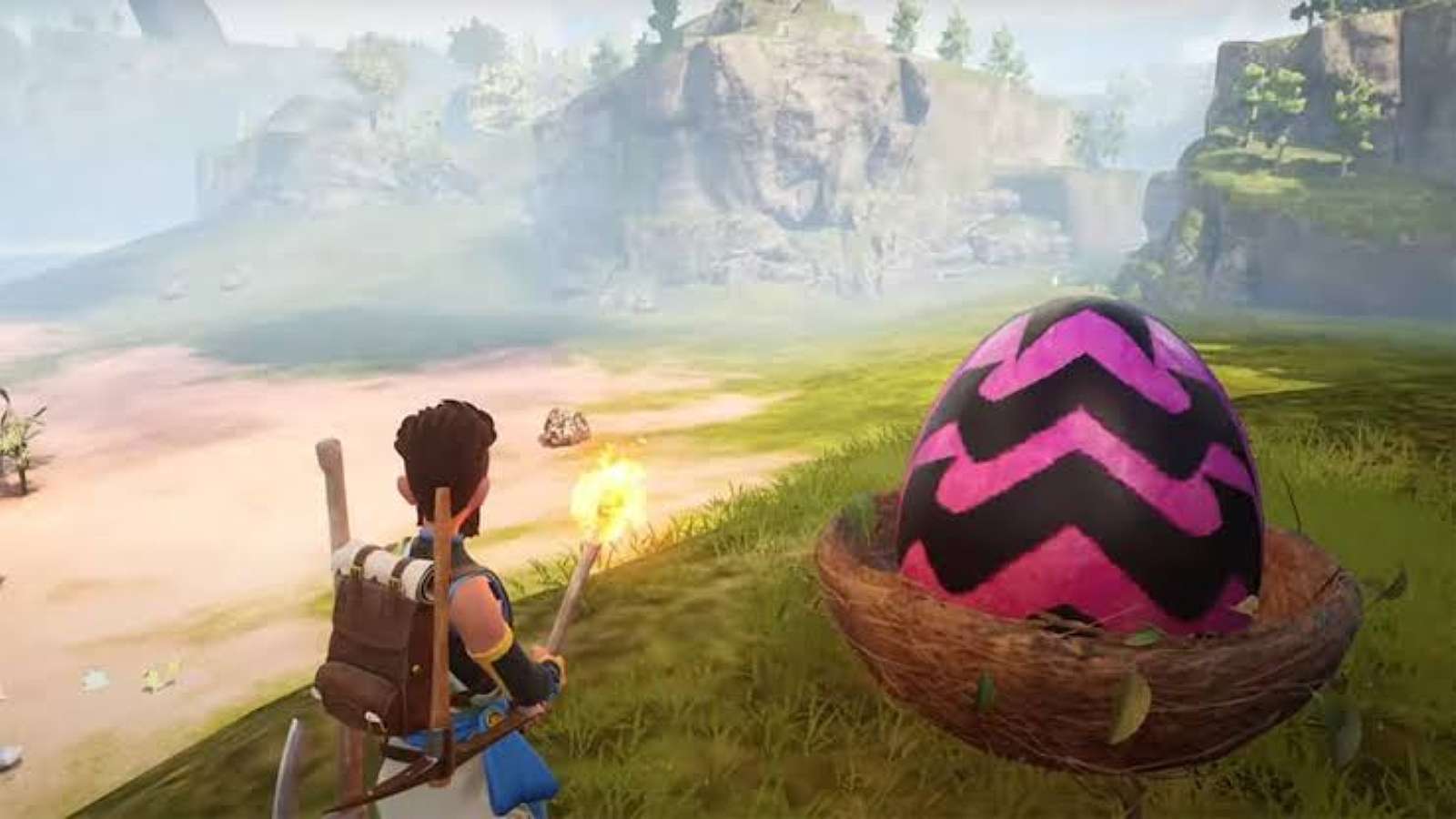 a huge dragon egg in palworld