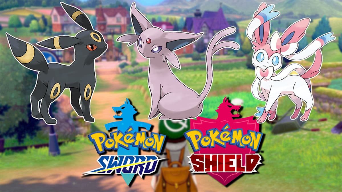 Como evoluir Eevee para Sylveon em Pokémon Sword & Shield