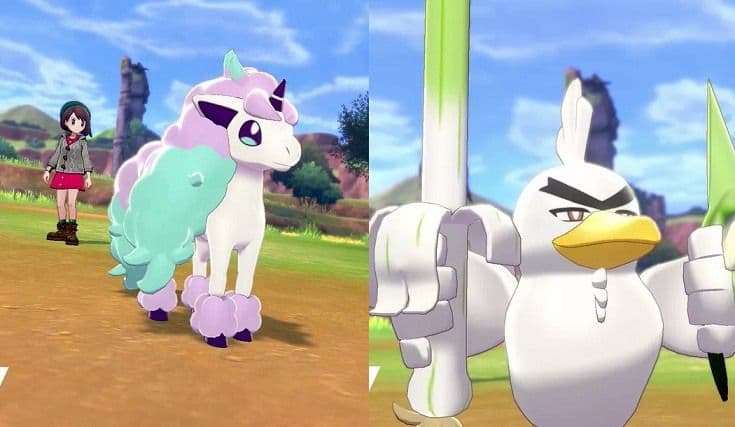 Galarian Ponyta Farfetch'd Trade codes