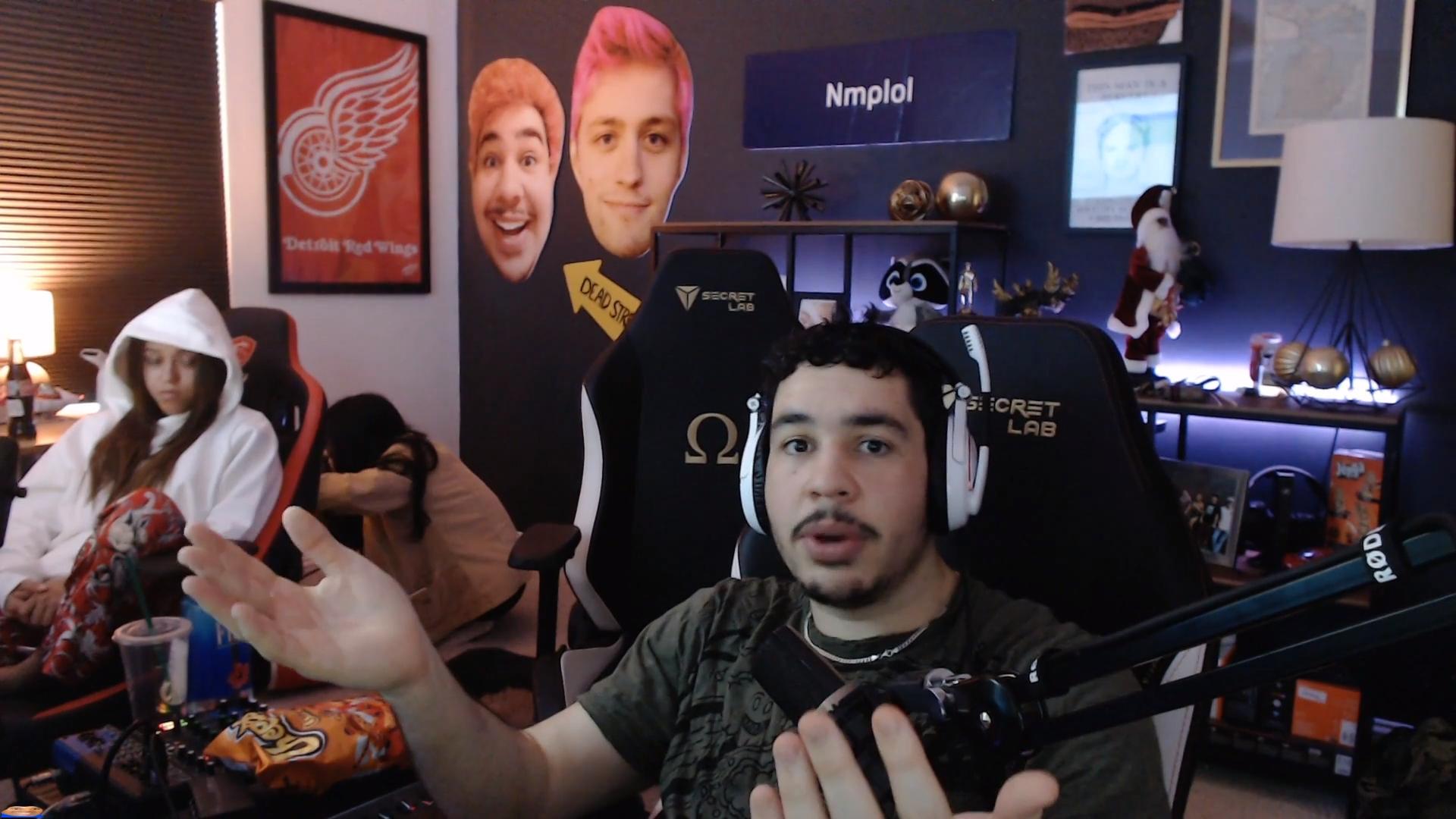 Greekgodx on Twitch stream