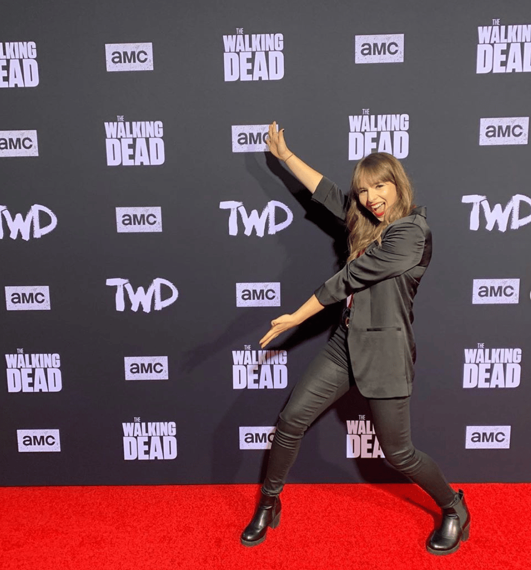 Walking dead Season 10 premiere red carpet host