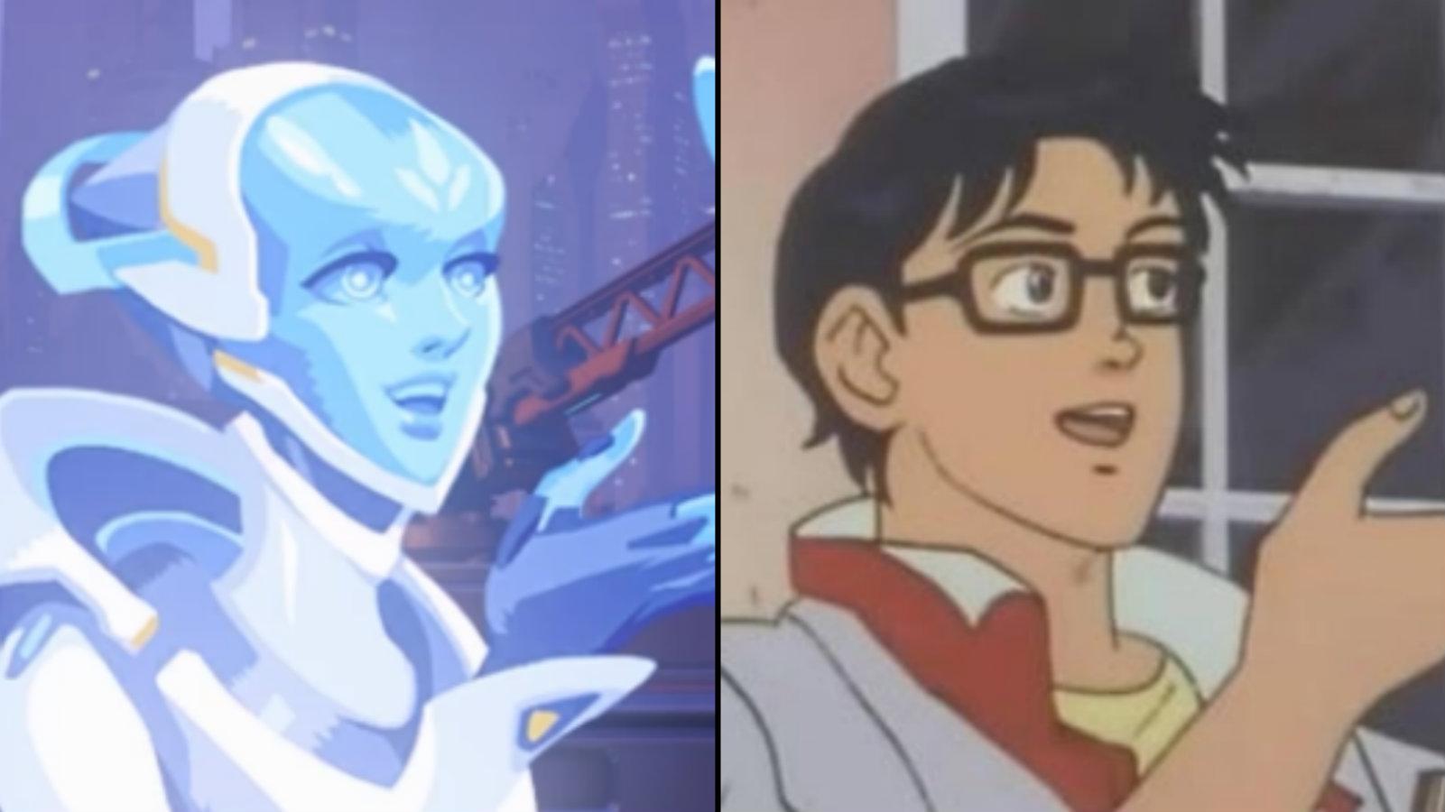 Overwatch 2 anime references