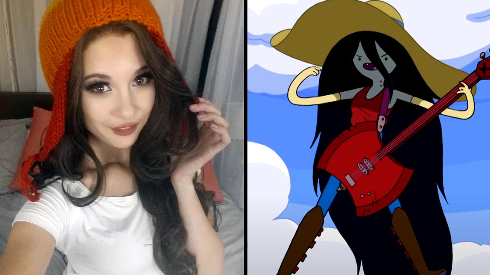 Adventure cosplayer goes viral as epic Marceline the Vampire Queen - Dexerto