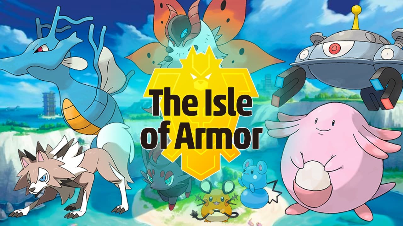 Isle Of Armor Pokedex, New Pokemon & Legendaries Location List