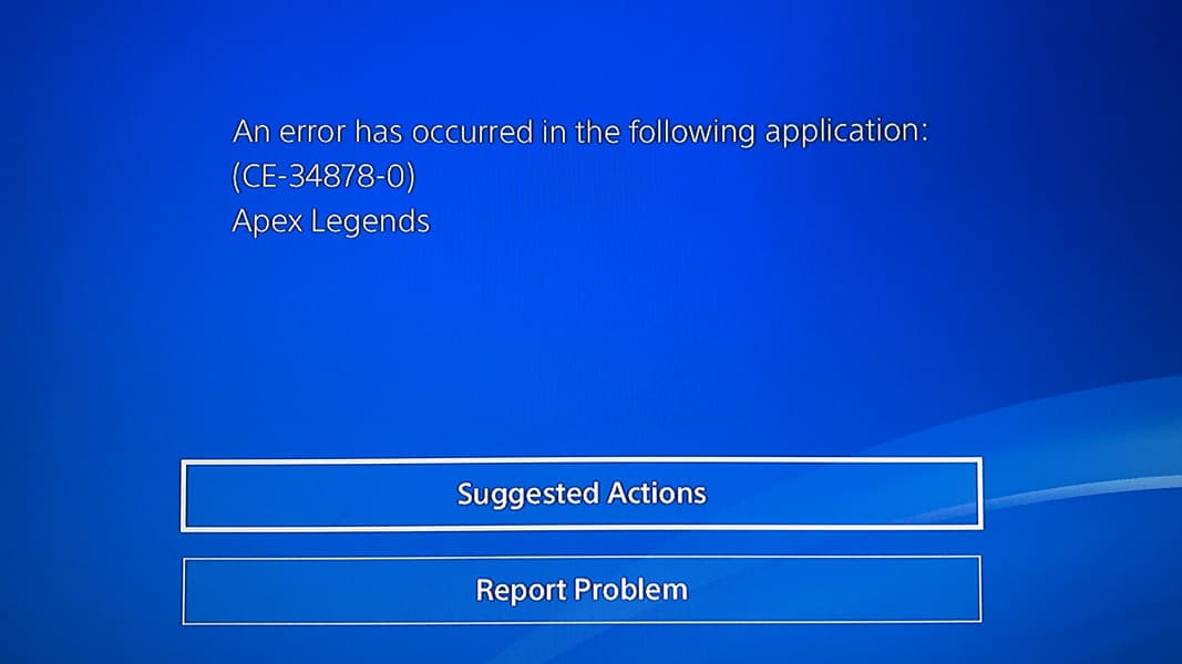 How to fix Apex Legends CE-34878-0 error on PS4 - Dexerto