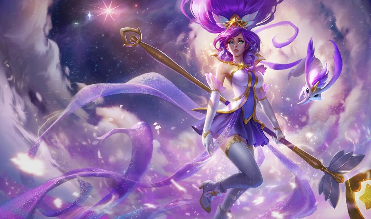 Star Guardian Janna splash art for League of Legends