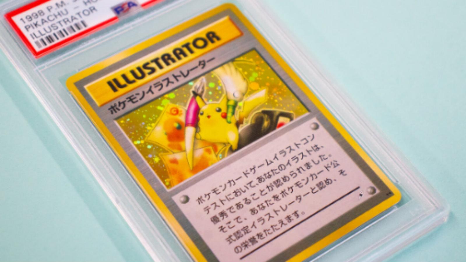 Rare silver trophy Pikachu card from Pokémon TCG's second-ever