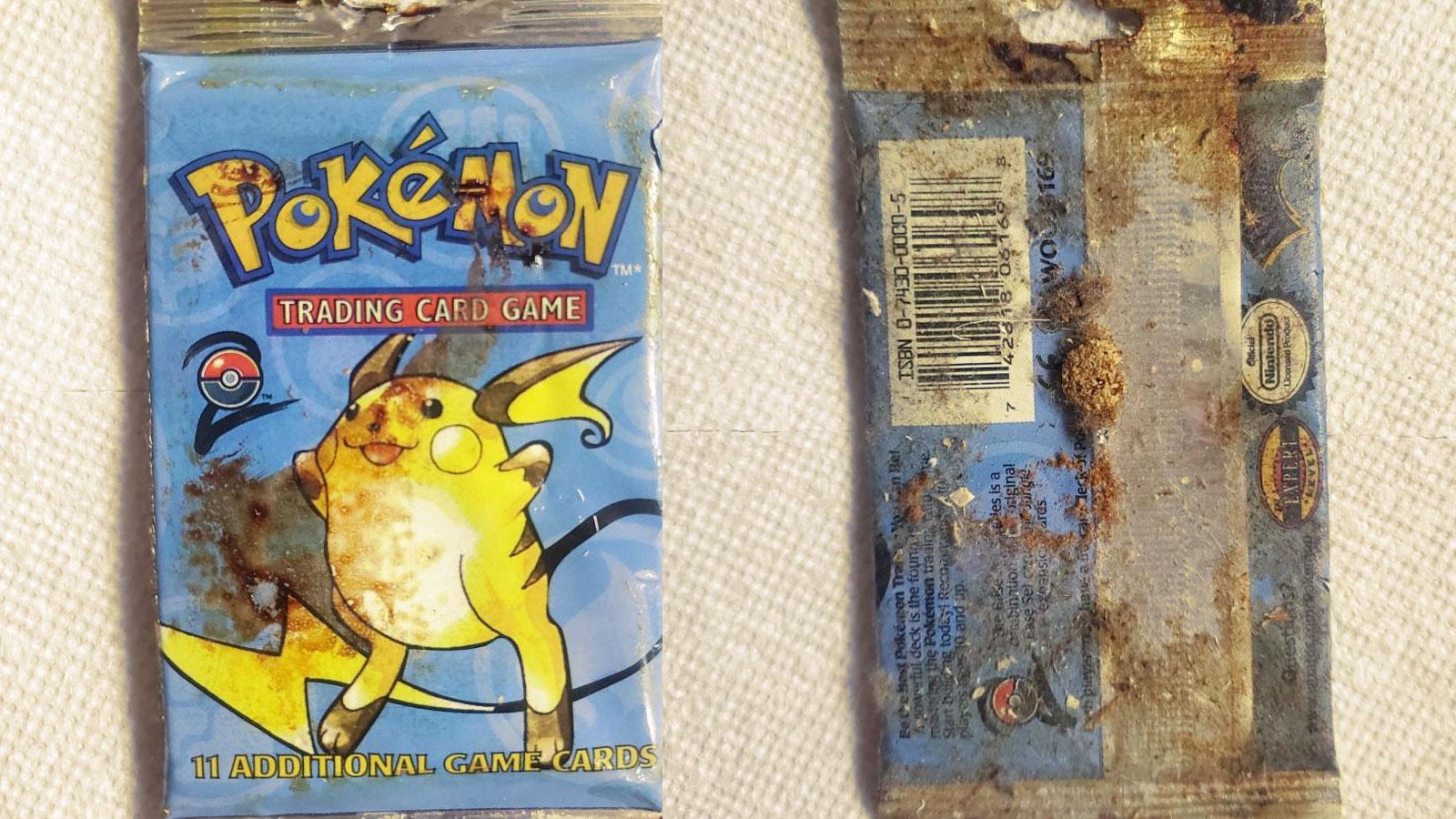 Pokemon fan finds 20 year old TCG booster pack under Target