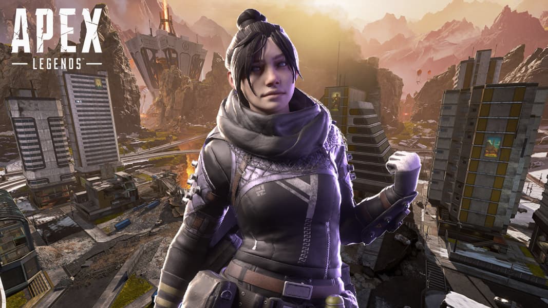 Wraith in World's Edge Apex Legends