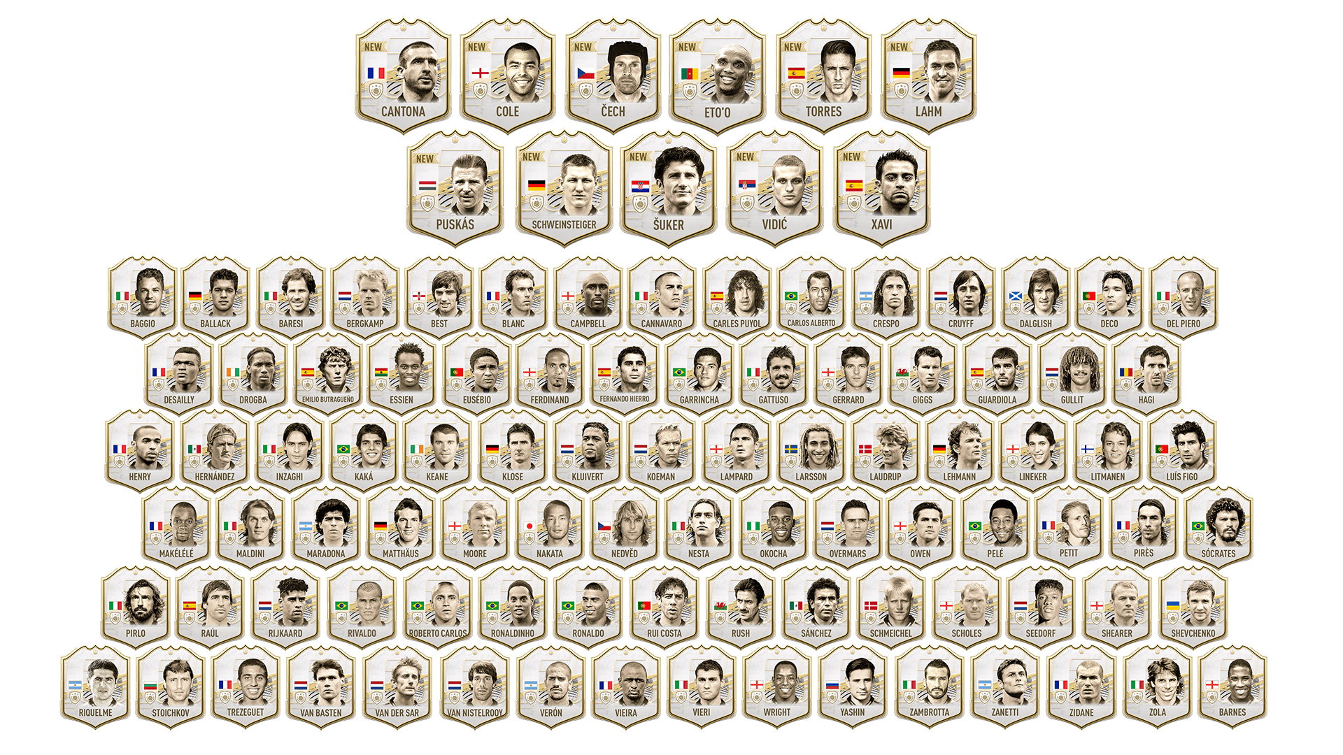 FIFA 21 all icons