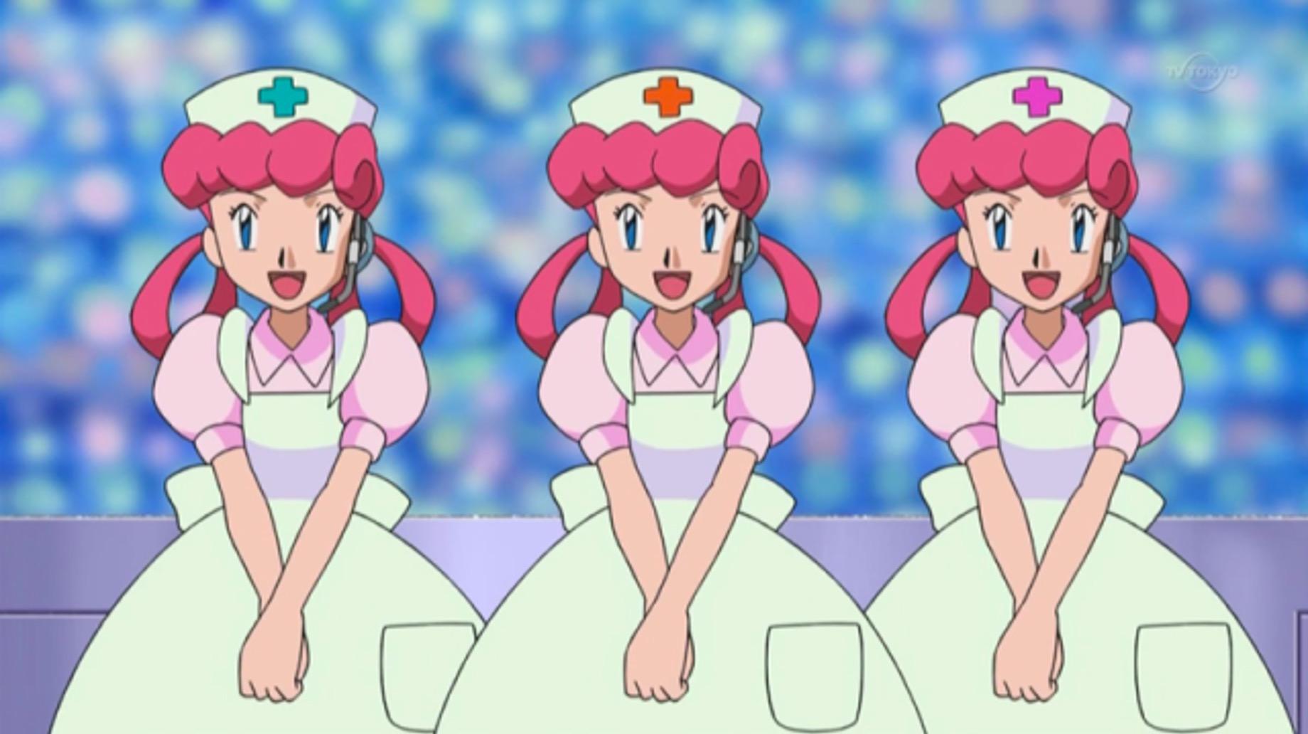 Nurses in Pokemon