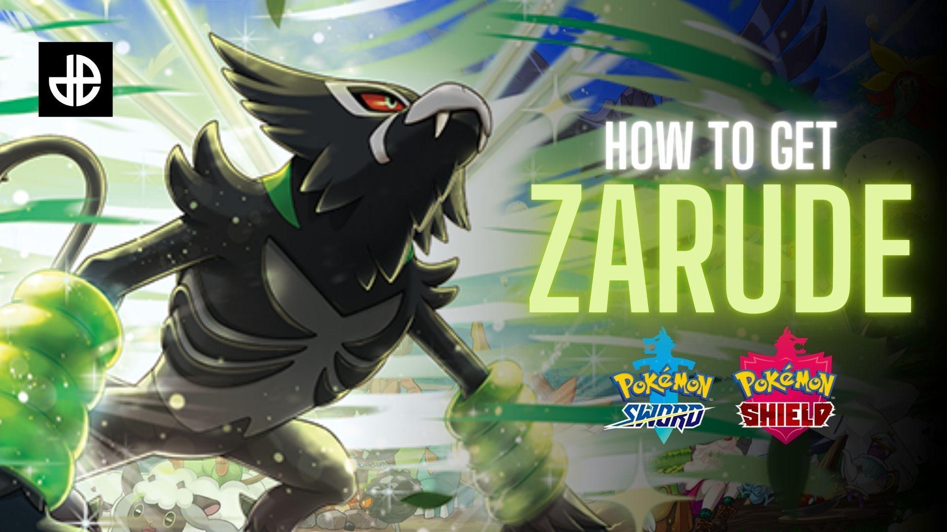 ZARUDE!  Pokémon Sword and Shield ™ Amino