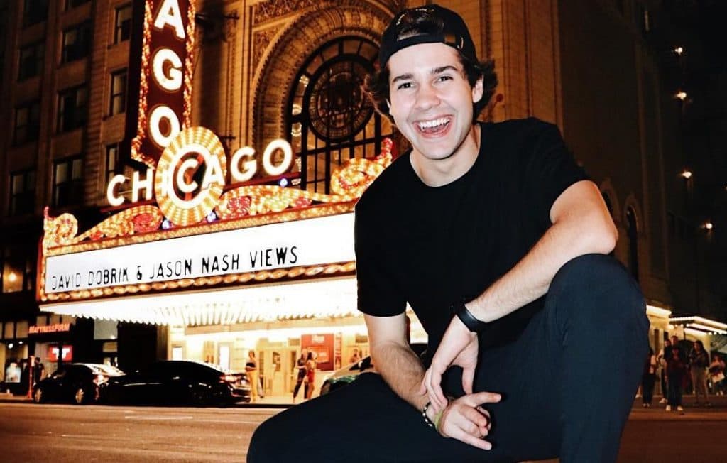 David Dobrik chicago views podcast