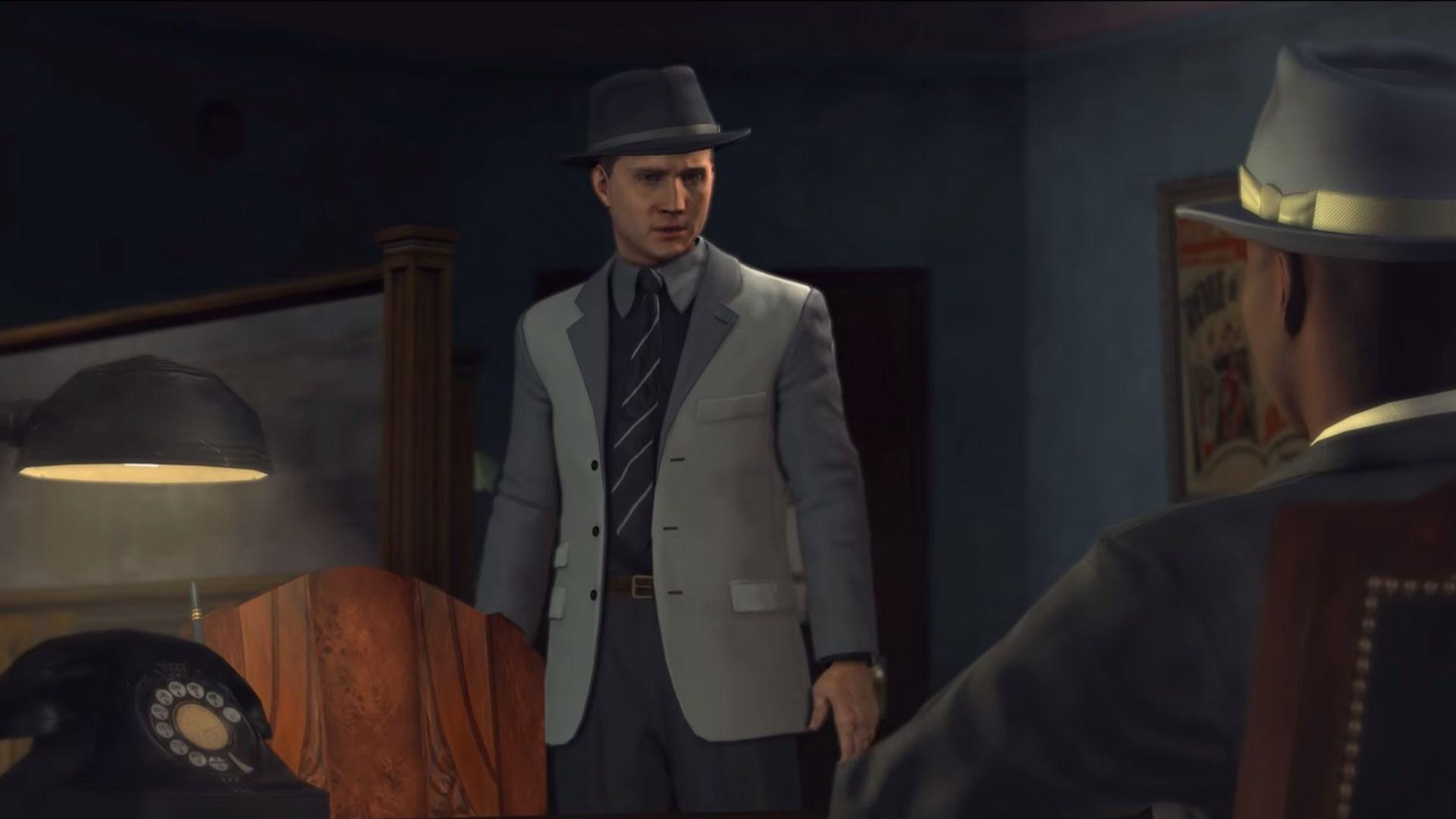 characters talking in LA Noire