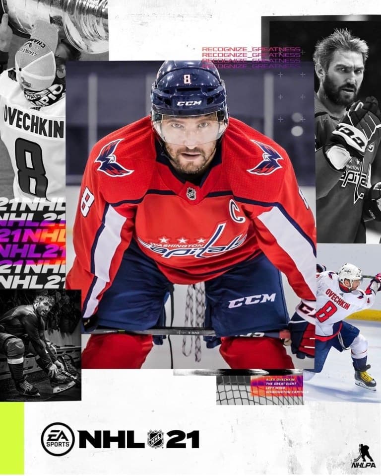 NHL 21 cover
