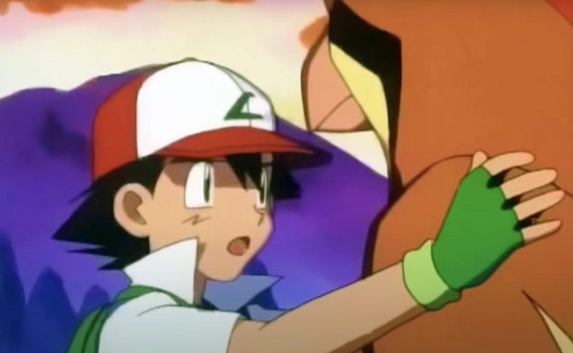 ash saying goodbye to pidgeot