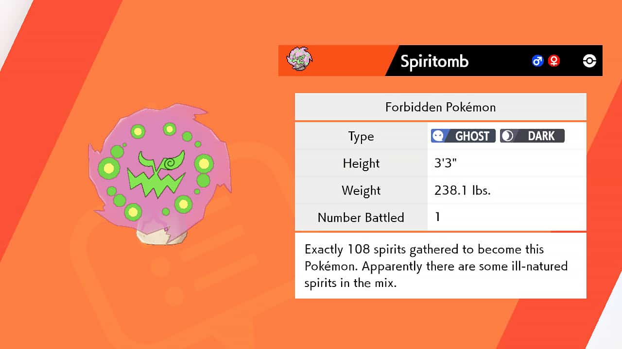 PanFro💯 on X: All Wisps Locations and how to get Spiritomb in