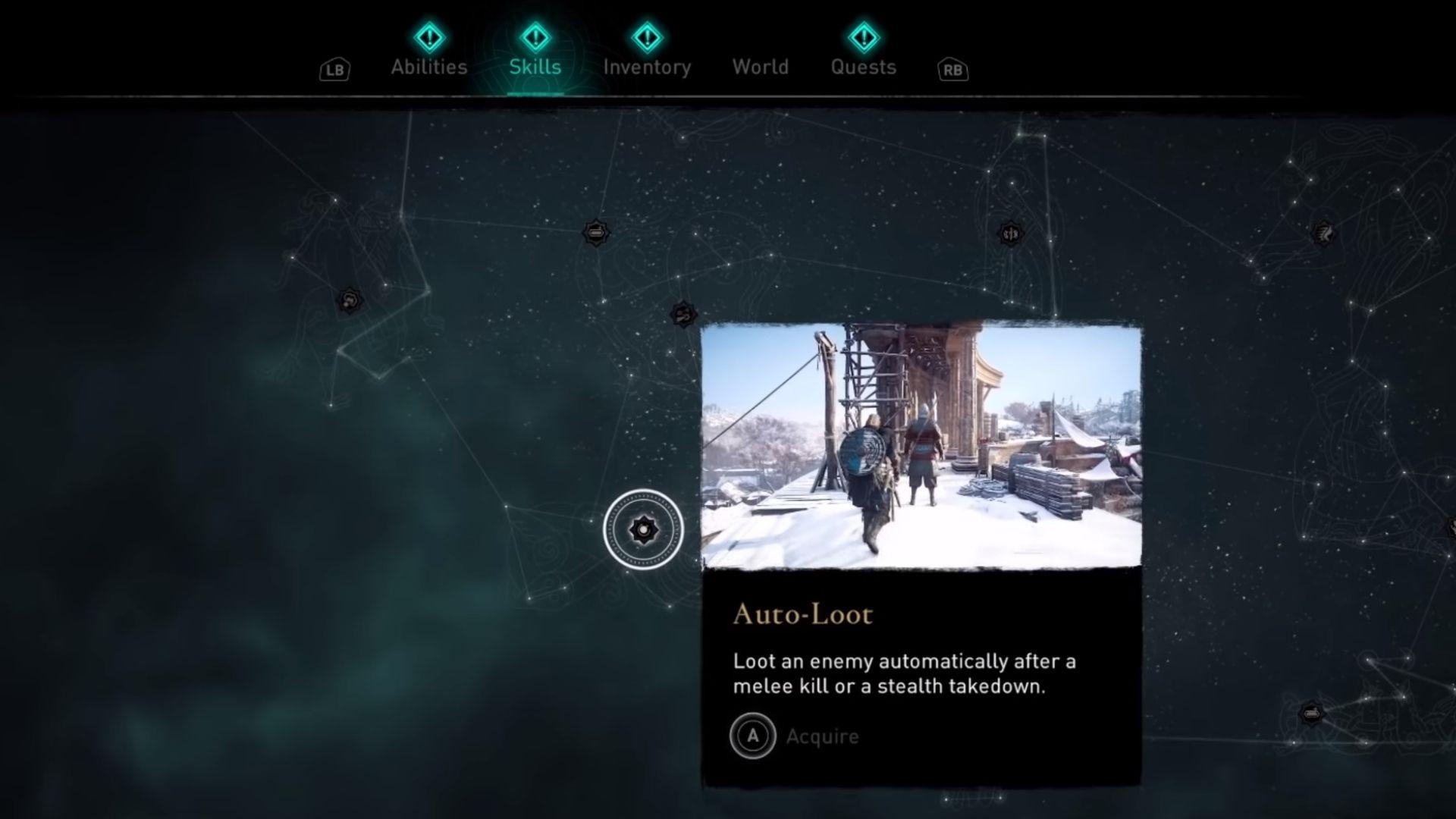 Assassin's Creed Valhalla has two essential skills: Auto-loot and