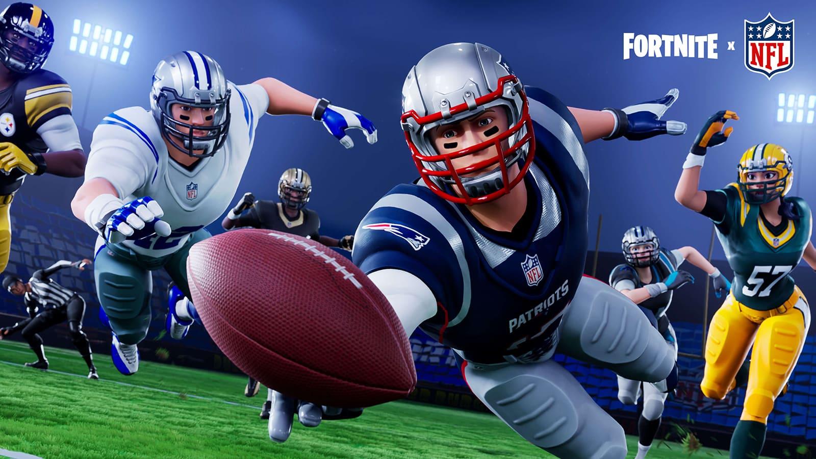 NFL Teams Up With Epic Games to Bring All 32 Team Uniforms to 'Fortnite'