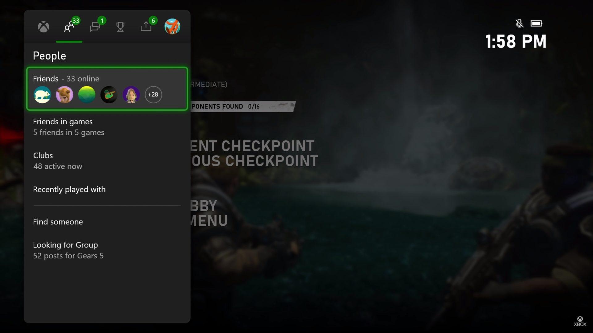 This new feature was added recently which allowed you to search Friends  faster as it would display Friends and 50 others who aren't on your Friends  List on Xbox Live straight away