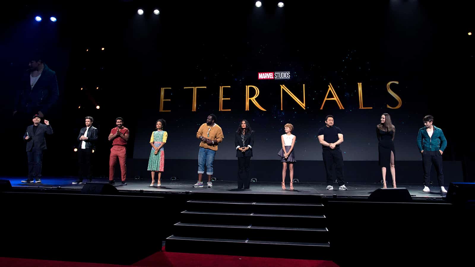 The cast of Marvel's Eternals