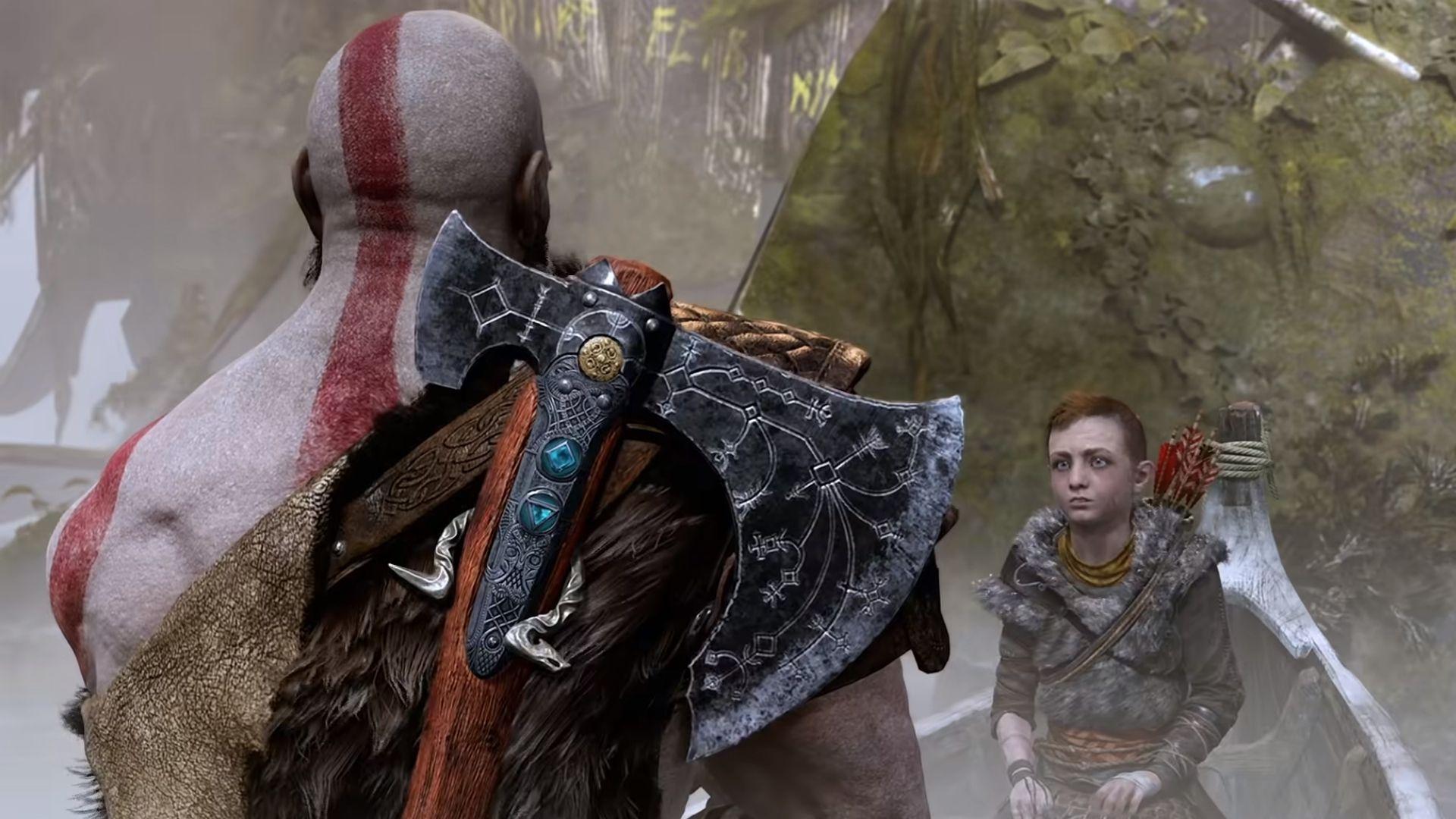 kratos and atreus in god of war