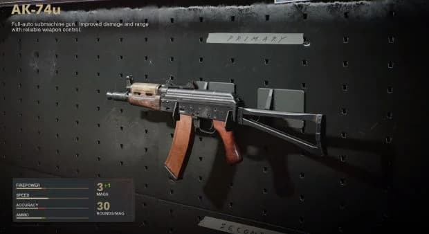 ak74-u black ops cold war