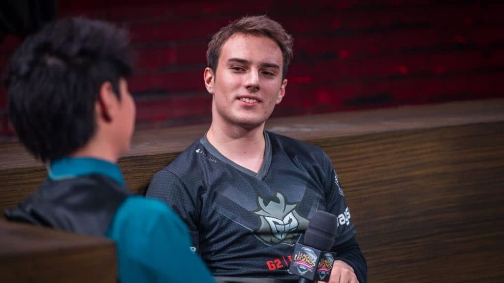 Perkz has played more than 300 games of League of Legends under the G2 Esports banner.