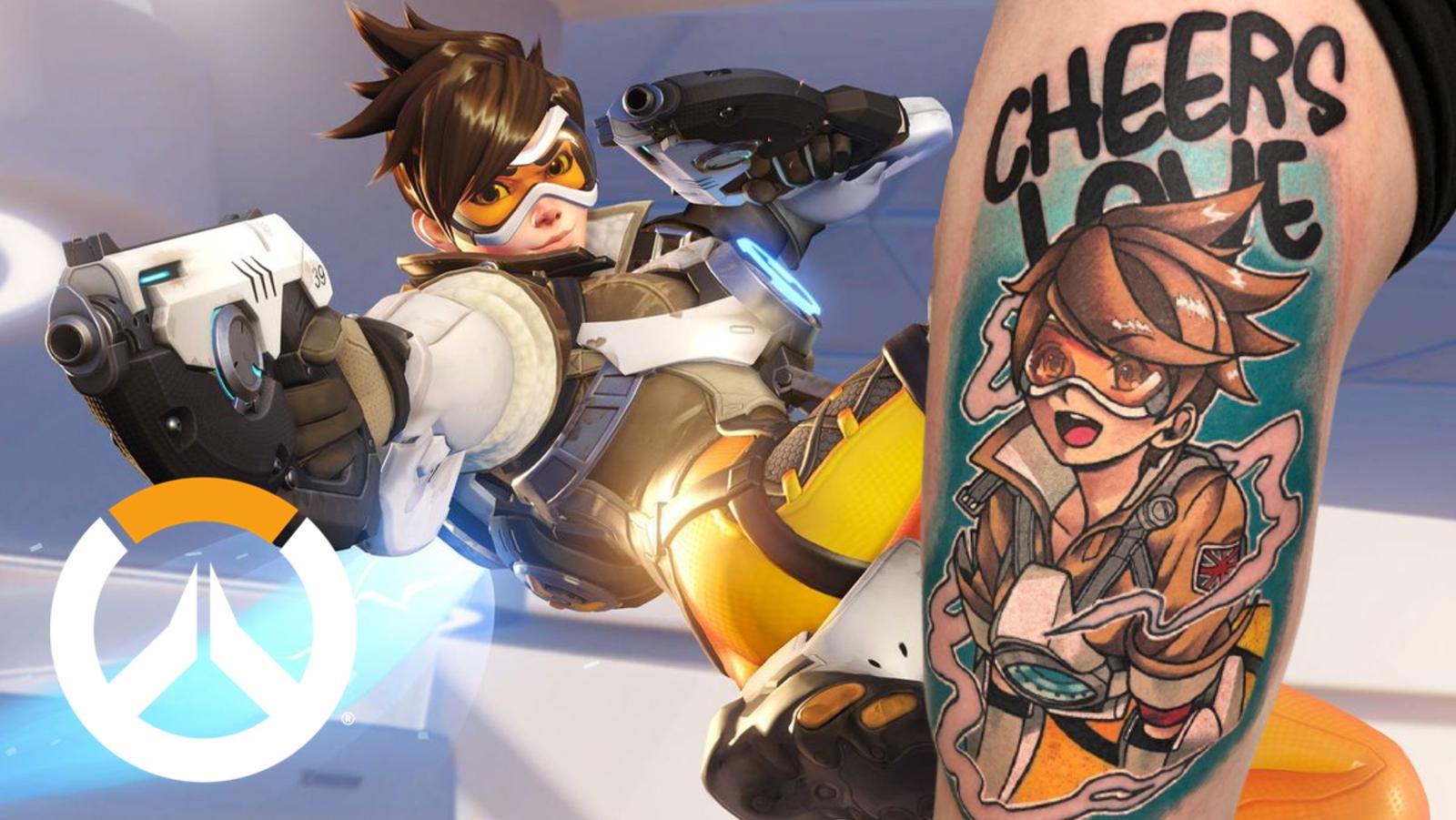 Overwatch - My first fan art was of Tracer a few years ago, as pictured  right here! I got inspired by all the other artists who were doing their  own fan artworks