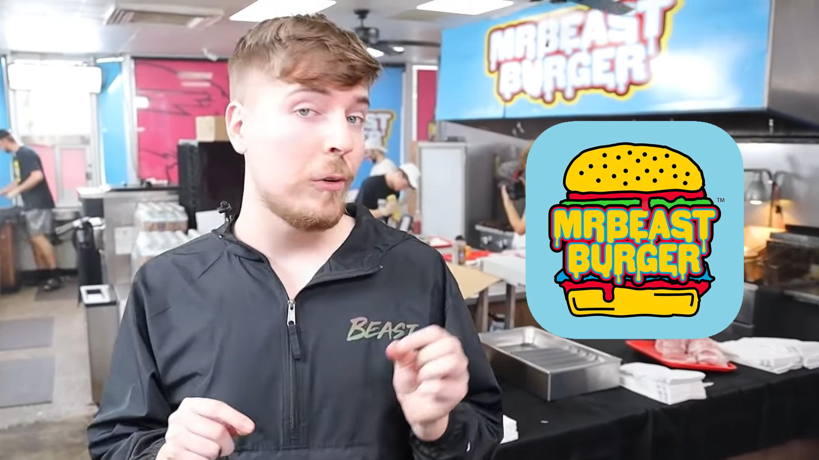 Photos: What It's Like Eating at MrBeast Burger's First Physical Location