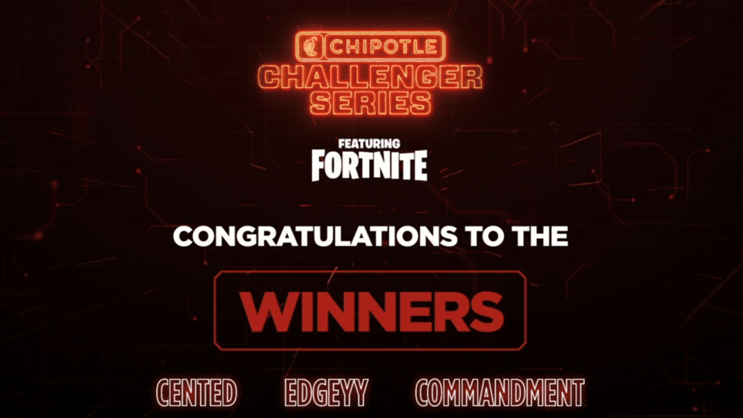 Chipotle Challenger Series December Results