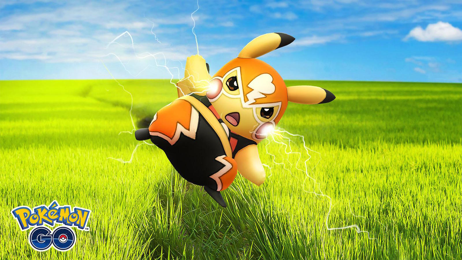 Shiny Pikachu Libre! : r/TheSilphRoad