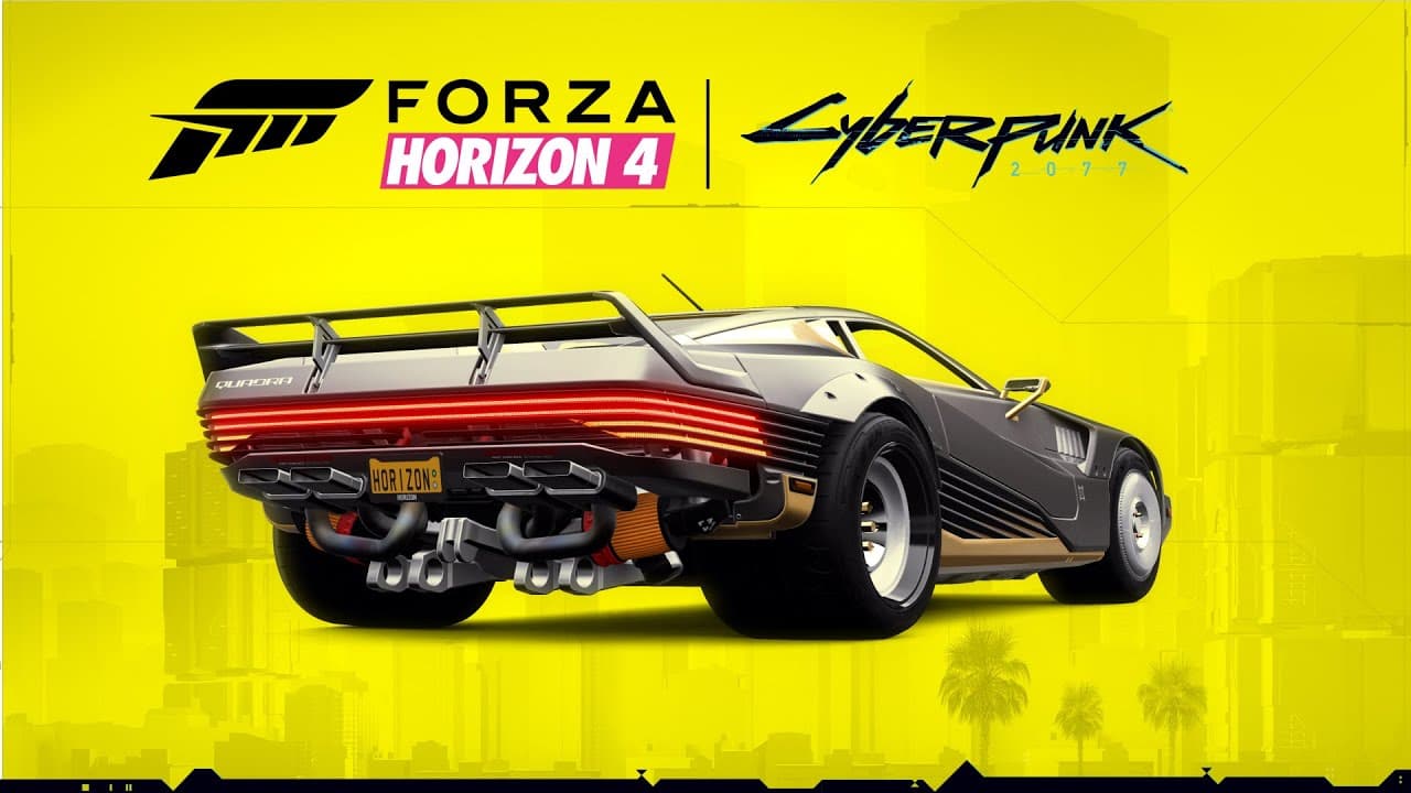 How to get Cyberpunk 2077 car in Forza Horizon 4 - Dexerto