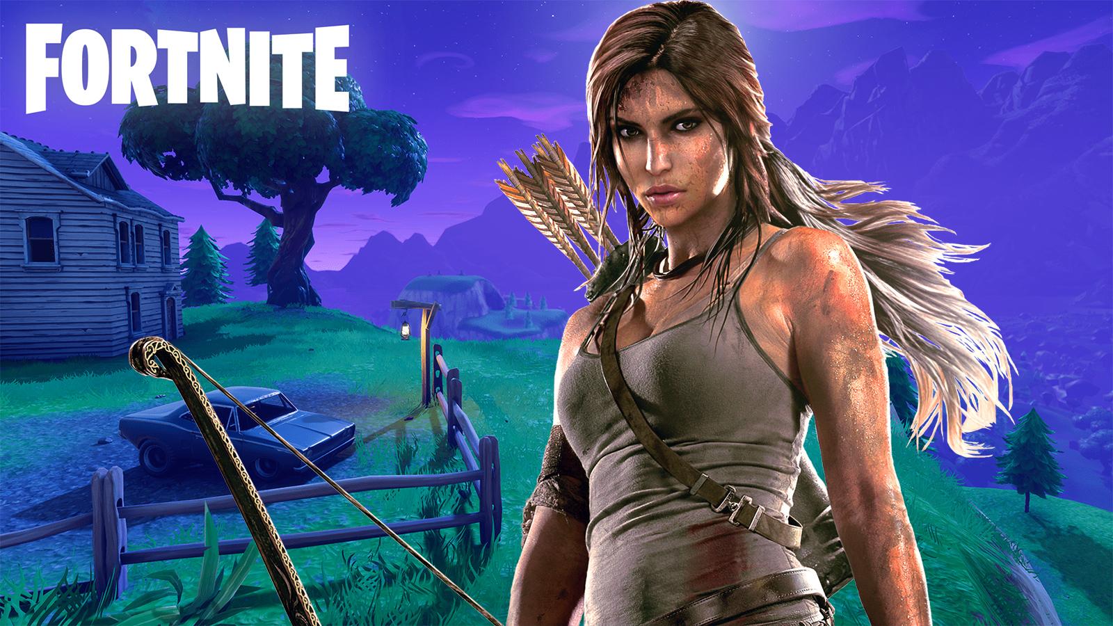Lara Croft is still in the Top 5 most used skins in Fortnite, 2 years after  release! : r/TombRaider