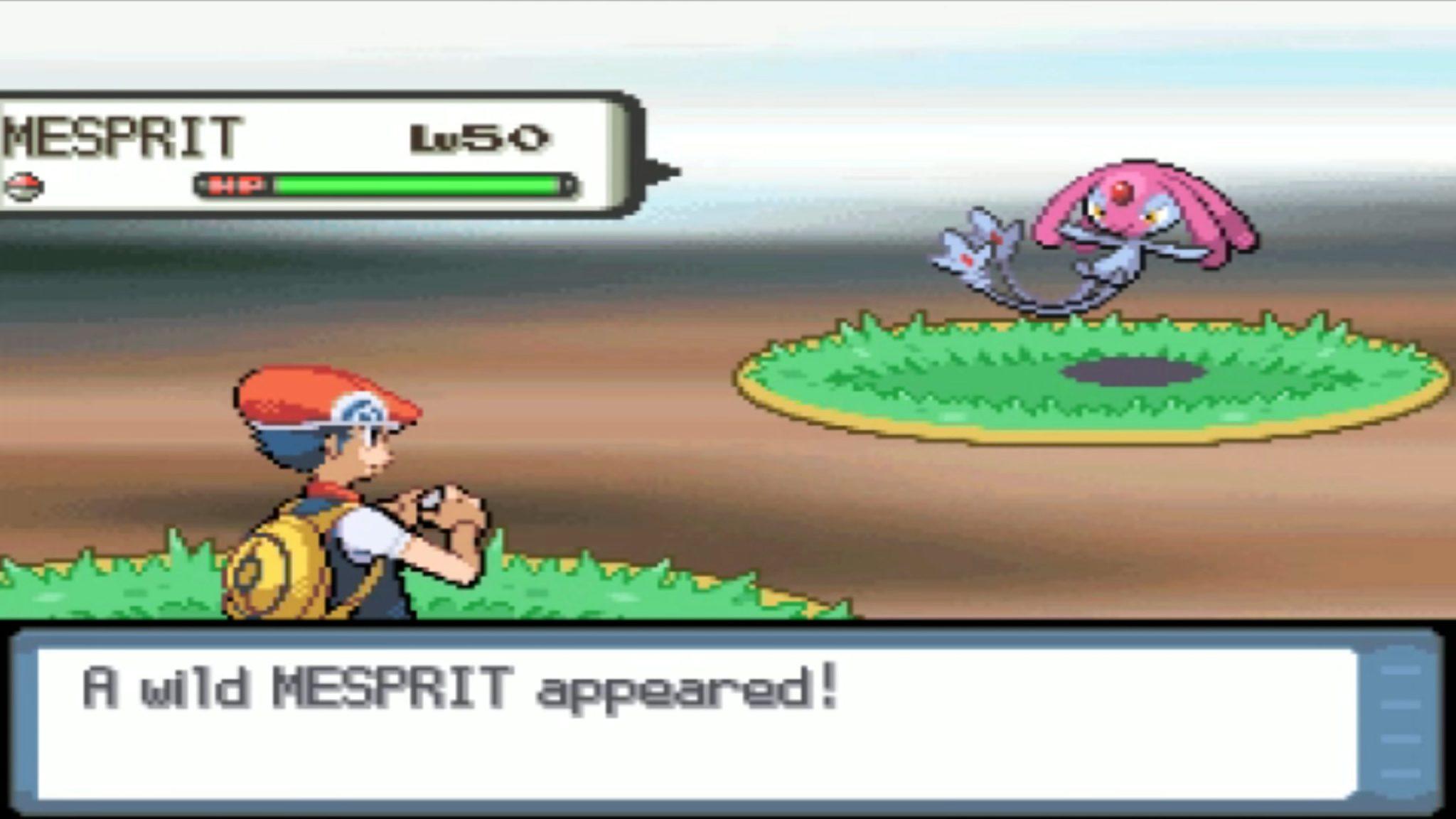 Mesprit encounter location