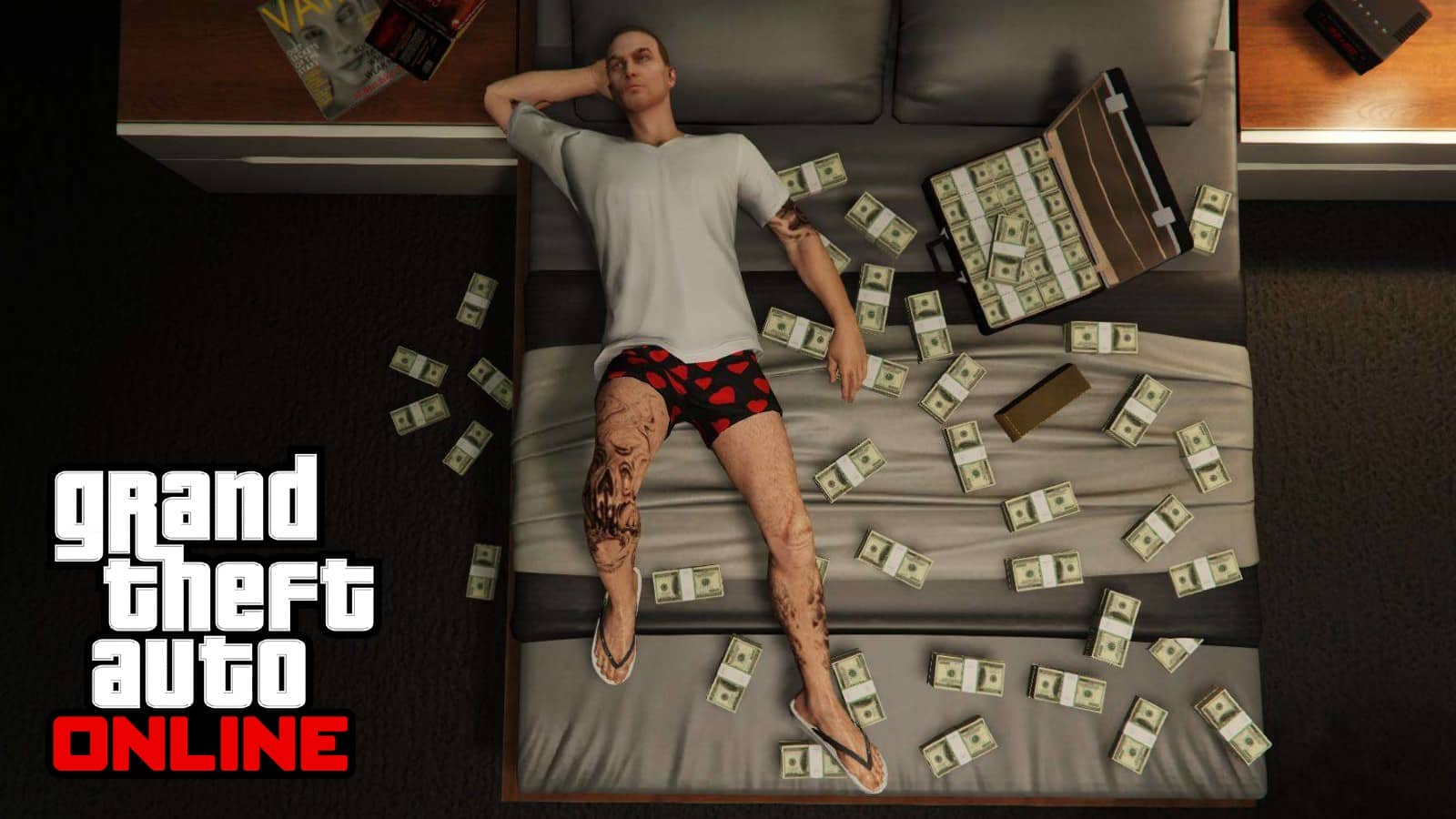 Player de GTA Online faz $60 milhões em um dia e sem trapaça